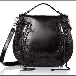 Rebecca Minkoff Vanity Saddlebag Black